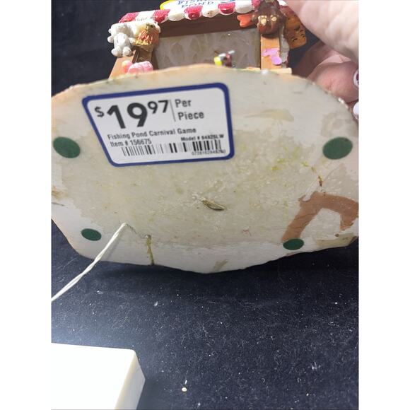 Lemax FISHIN' POND Fishing Carnival Fair Circus Table Accent - #83685 - Picture 10 of 10